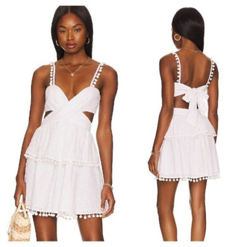 MAJORELLE Shauna Mini Dress - White
